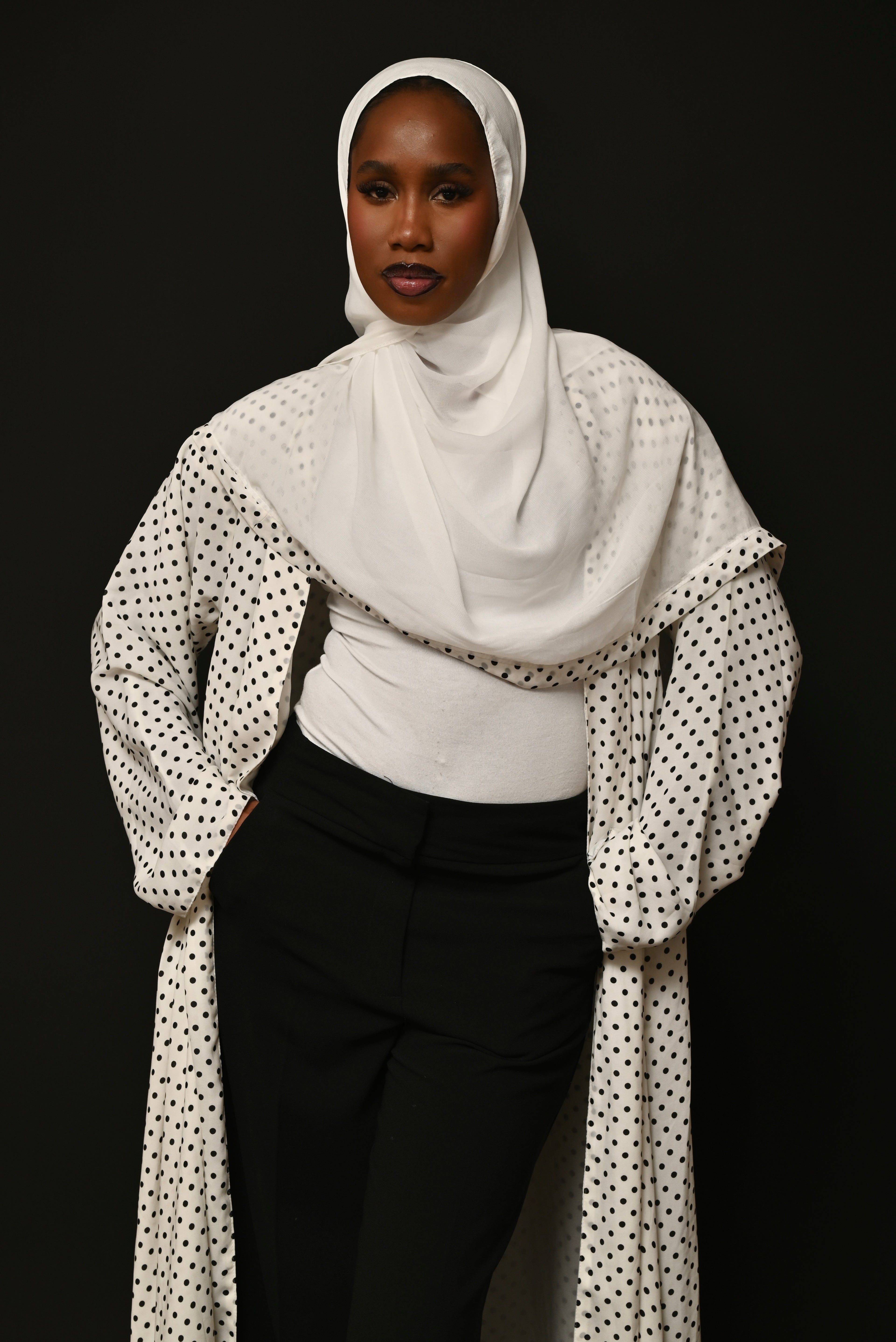 Abaya Camélia
