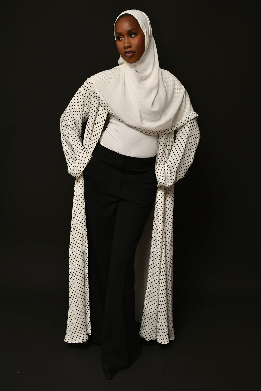 Abaya Camélia
