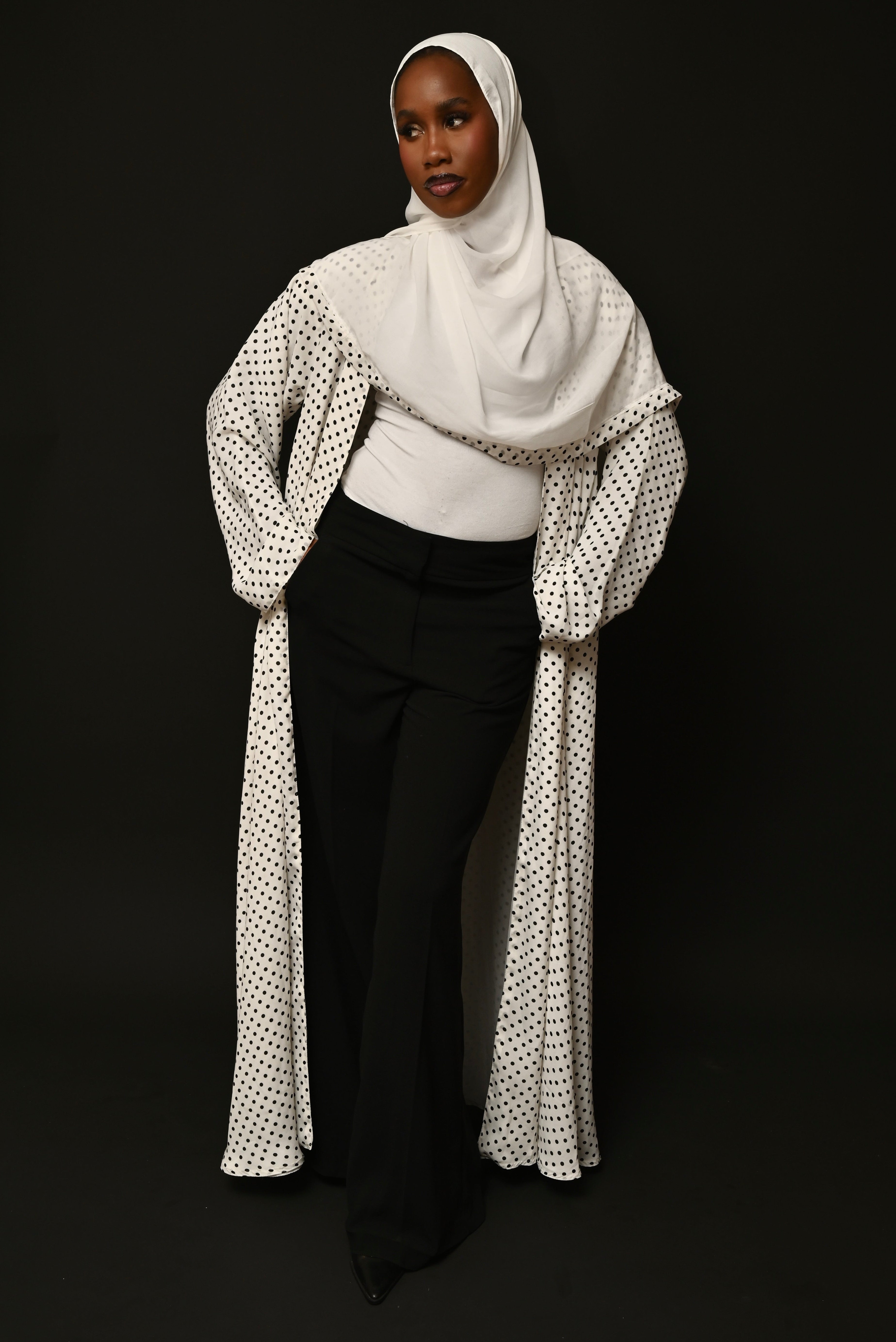 Abaya Camélia