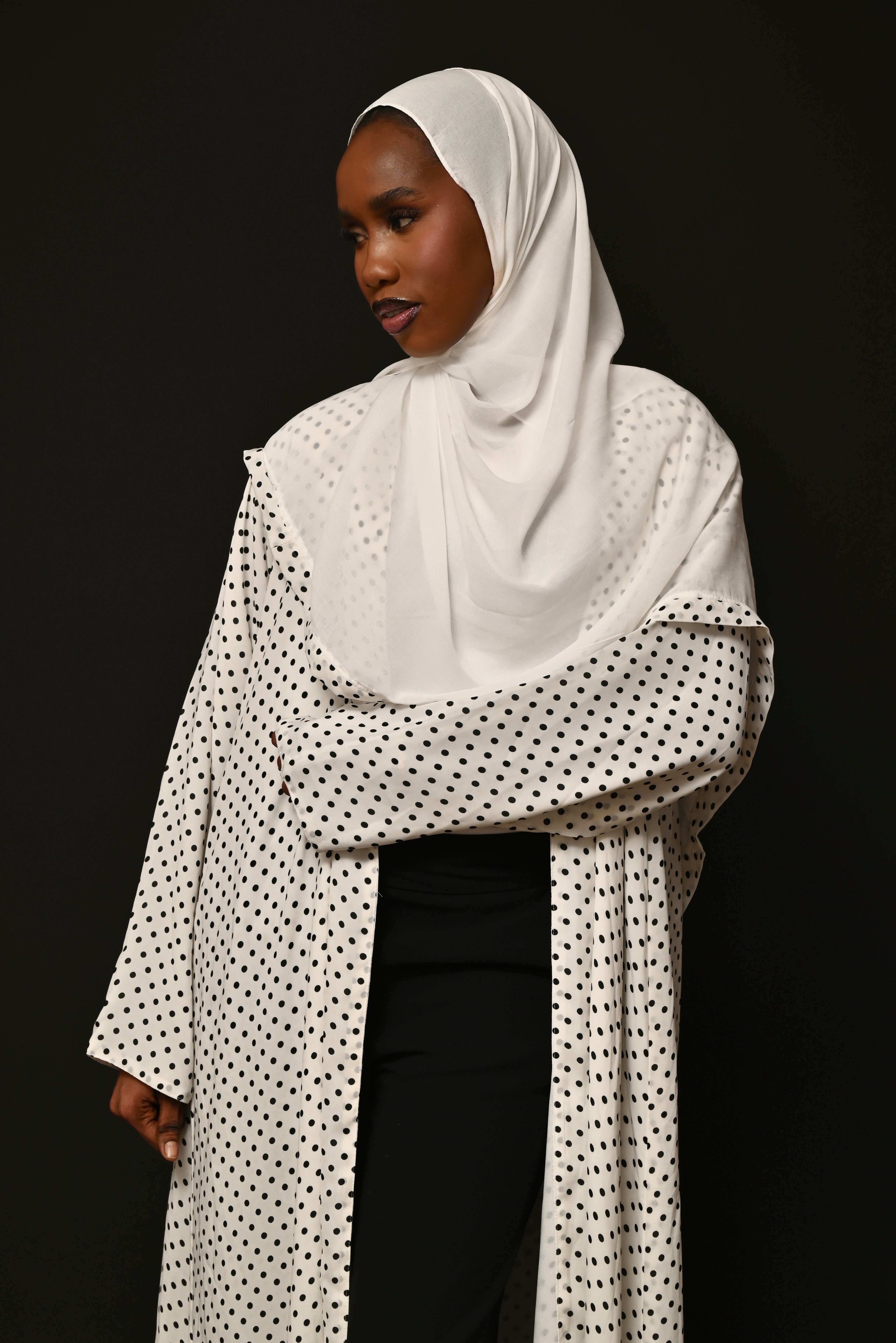 Abaya Camélia